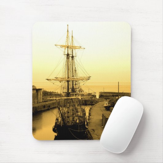 Hohes Schiff Mousepad (Mit Mouse)