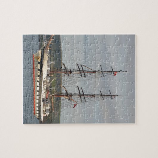 Hohes Schiff Stavros S Niarchos. Puzzle (Horizontal)
