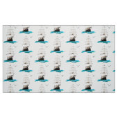Hohes Schiff Stoff (Fat Quarter (45,7 x 55,9 cm))