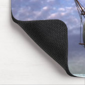 Hohes Schiff und Ketch Mousepad (Ecke)