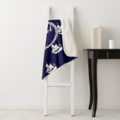 Hohes Schiffs-nautischpersonalisiertes Sherpadecke (Beispiel)