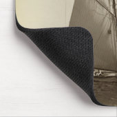 Hohes Schiffs-Segelboot mousepad (Ecke)