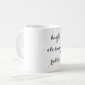 hohes schließendes Verhältnis - TASSE FÜR (Vorderseite Links)