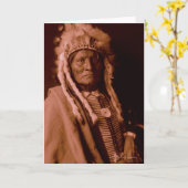 Hohes Whiteman - Cheyenne Karte (Gelbe Blume)