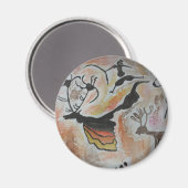 Höhle Art Abstrakt Magnet (Vorderseite/Rückseite)