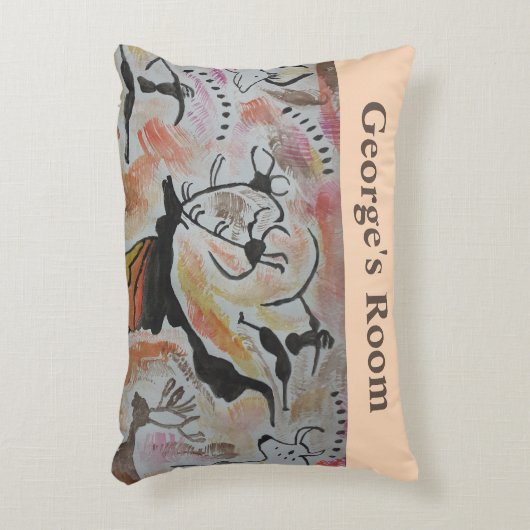 Höhle Art Abstrakt Personalisiert Dekokissen (Vorderseite(Vertikal))