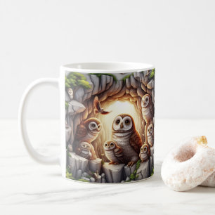 Höhle der Owls-Tasse Kaffeetasse