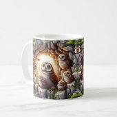 Höhle der Owls-Tasse Kaffeetasse (Vorderseite Links)