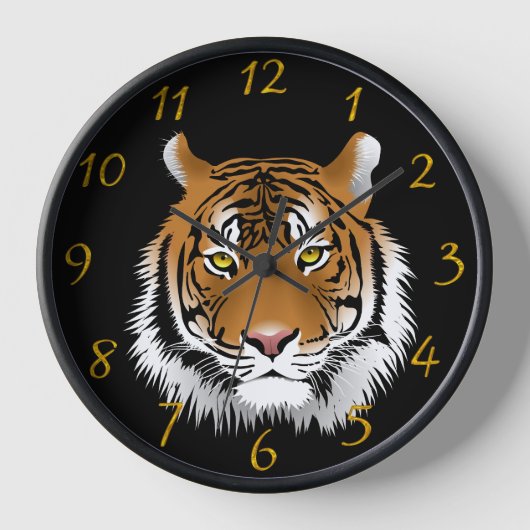 Höhle des Menschen mit einem Tiger Uhr (Vorderseite)