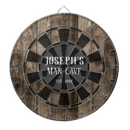 Höhle des Personalisierten Mannes Dartscheibe