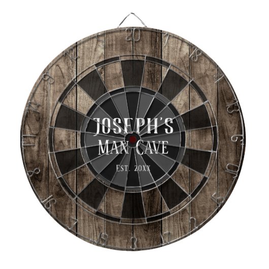Höhle des Personalisierten Mannes Dartscheibe (vorne)