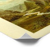 Hohle Fels Höhlenlandschaft Stream Poster (Ecke)