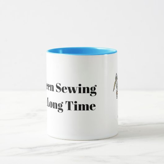 Höhle Frau Seamstress Tasse (Zentrum)