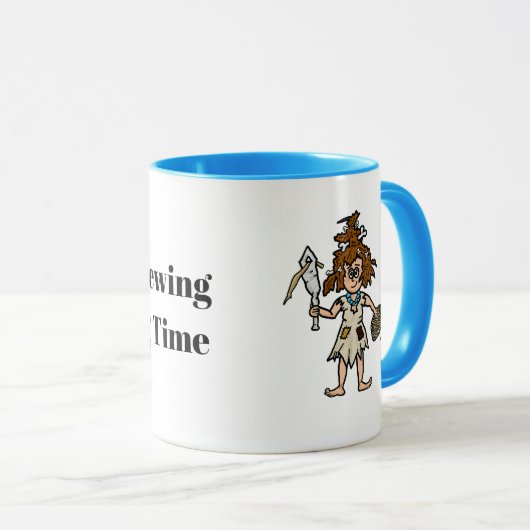 Höhle Frau Seamstress Tasse (VorderseiteRechts)