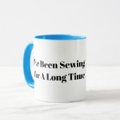 Höhle Frau Seamstress Tasse (Vorderseite Links)