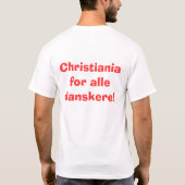 Höhle gode borgerlige T - Shirt (Rückseite)
