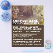 Höhle, Höhlenerlebnis - Werbe-Flyer Flyer (Einzeln)