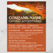 Höhle, Höhlenerlebnis - Werbe-Flyer Flyer (Vorne)