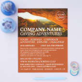 Höhle, Höhlenerlebnis - Werbe-Flyer Flyer (Einzeln)