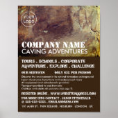 Höhle, Höhlenwerbung Poster (Vorne)