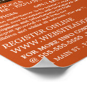 Höhle, Höhlenwerbung Poster (Ecke)