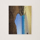 Höhle in der französischen Bucht, Insel San Salvad Puzzle (Vertikal)