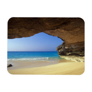 Höhle in der French Bay, San Salvador Island, Magnet