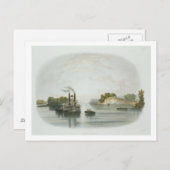 Höhle in Rock, Blick auf Ohio, Platte 7 von Volum Postkarte (Vorne/Hinten)