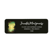 Höhle mit Blick auf das Landschaftliche Foto des T (Vorne)