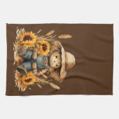 Höhle mit Sonnenblume Geschirrtuch (Horizontal)