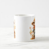 Höhle mit Sonnenblume Kaffeetasse (Mittel)