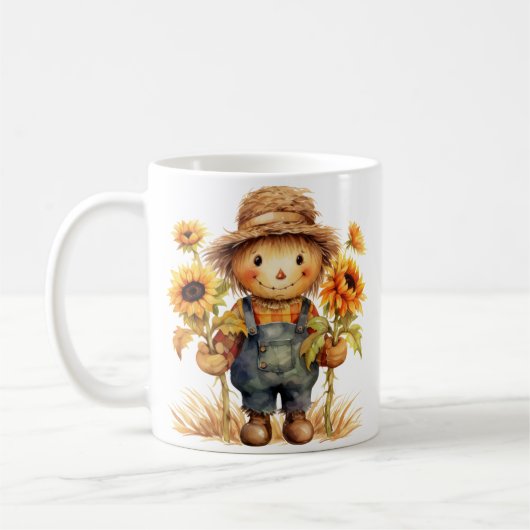 Höhle mit Sonnenblume Kaffeetasse (Links)