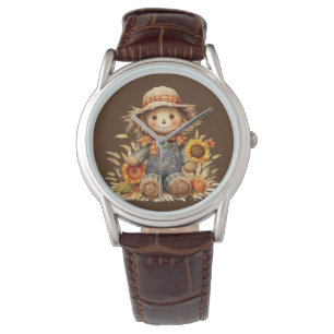 Höhle mit Sonnenblumen Armbanduhr