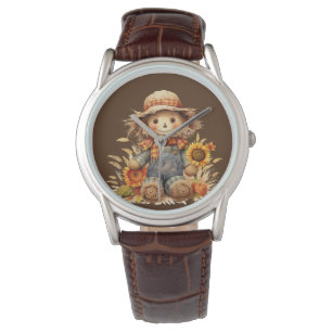 Höhle mit Sonnenblumen Armbanduhr