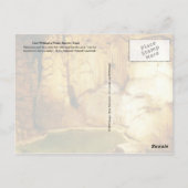 Höhle ohne Namen, Boerne, Texas Postkarte (Rückseite)