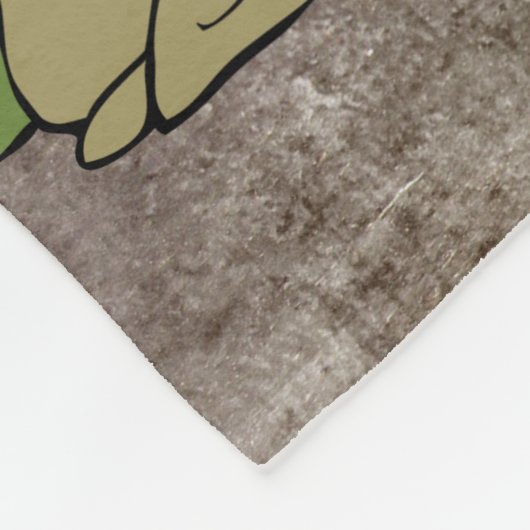 Höhle Personalisiert Fleecedecke (Ecke)