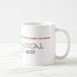 Höhle: Quod inest fortasse calidum Kaffeetasse