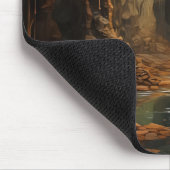 Höhle River Nature Mousepad (Ecke)