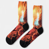 Höhle Socken (Linkes Detail)