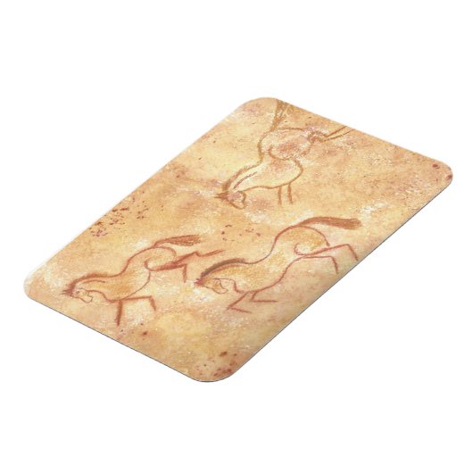 Höhle Zeichnend Malen von Pferden Magnet (Linke Seite)