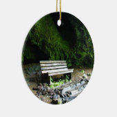 Höhlen-Bank Keramik Ornament (Rechts)