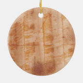 Höhlen-Bank Keramik Ornament (Hinten)