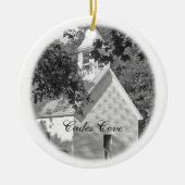 Höhlen bedecken primitive Baptist Church Ornament (Vorne)