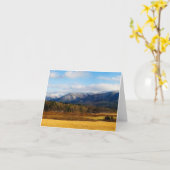 Höhlen Cove Great Smoky Mountains Notecard Karte (Gelbe Blume)