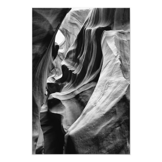Höhlen der Antelope Canyons Fotodruck (Vorne)