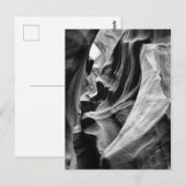 Höhlen der Antelope Canyons Postkarte (Vorne/Hinten)