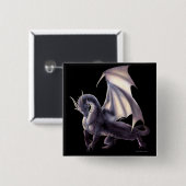 Höhlen-Drache-Knopf Button (Vorne & Hinten)