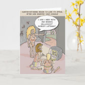 Höhlen-Konsolen-lustige Gruß-Karte Karte (Gelbe Blume)