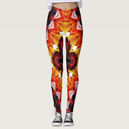 Höhlen-Kreuz Leggings (Vorderseite)