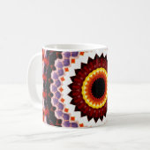 Höhlen-Mandala Kaffeetasse (Vorderseite Links)
